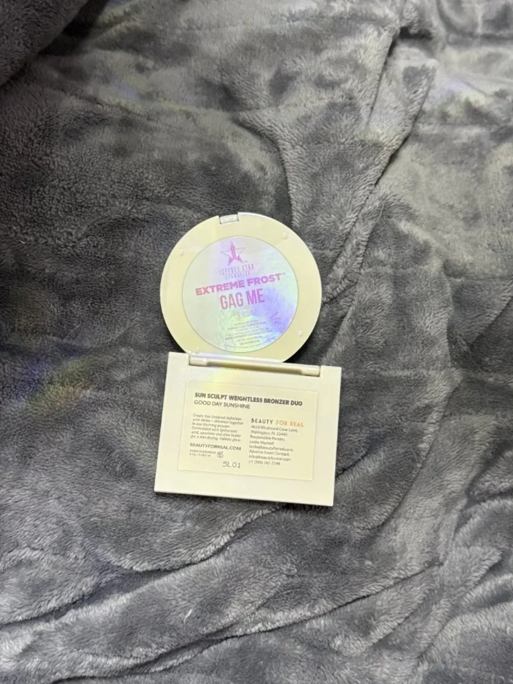 Beauty For Real Bronzer Duo & Jeffree Star Cosmetics Highlight